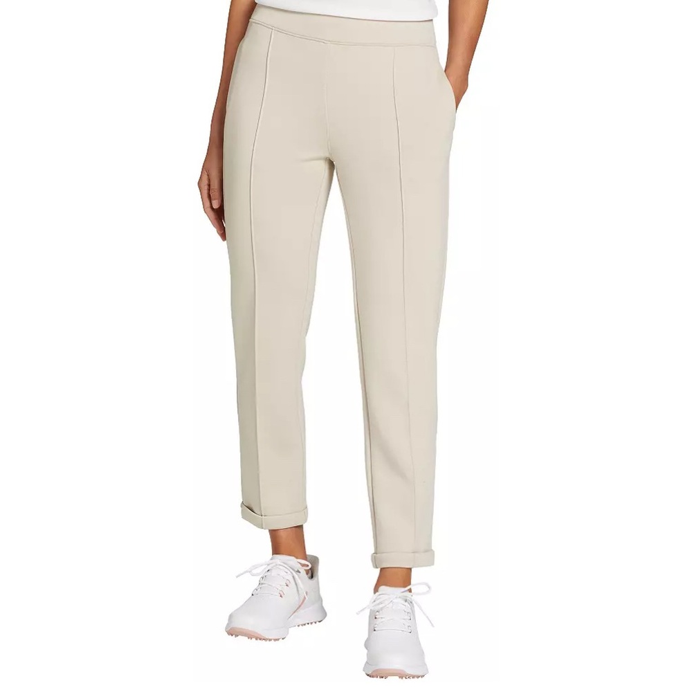 Walter Hagen Women's Fashion Pleated Golf Pants tan cream sz XL new with tags - Picture 6 of 8
